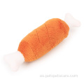 Pet Plush Double Bone Dog Toy con sonido